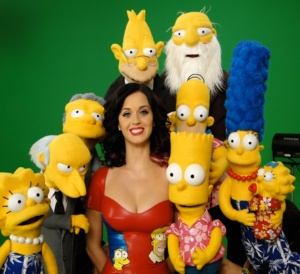 Katy Perry on 2010 Simpsons Special reminds us of better times