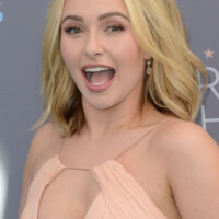 12. Hayden Panettiere - I remember Hayden from the TV series "Heroes". Gorgeous, but flat chested. Had some work done since, and looks even sexier now.